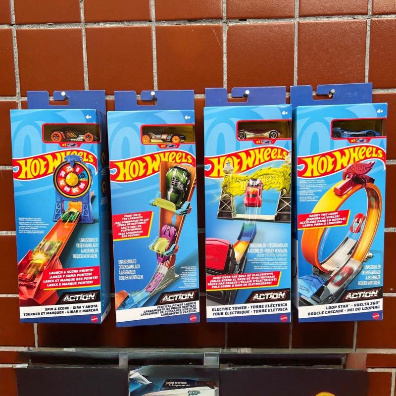 Hot Wheels Car Track Sets - Hot Wheels FWM85 Die-cast auto baanset