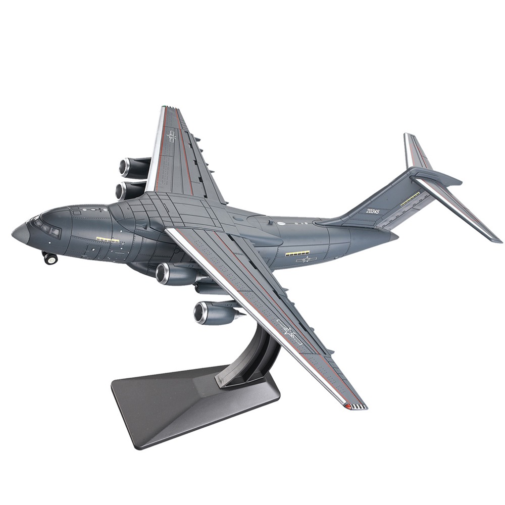 Model Airplane Plastic - Creatieve 1:100 Schaal Vliegtuig Transportvliegtuig Model