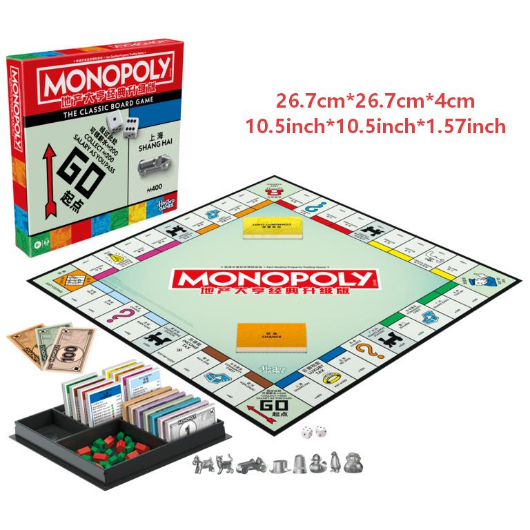 Hasbro Game Monopoly - Hasbro Monopoly Bordspel voor 2-6 spelers/kinderen