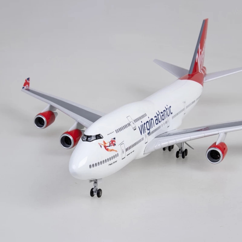 47cm Virgin Atlantic B747 vlie - Model Airplane Plastic recensie en prijs