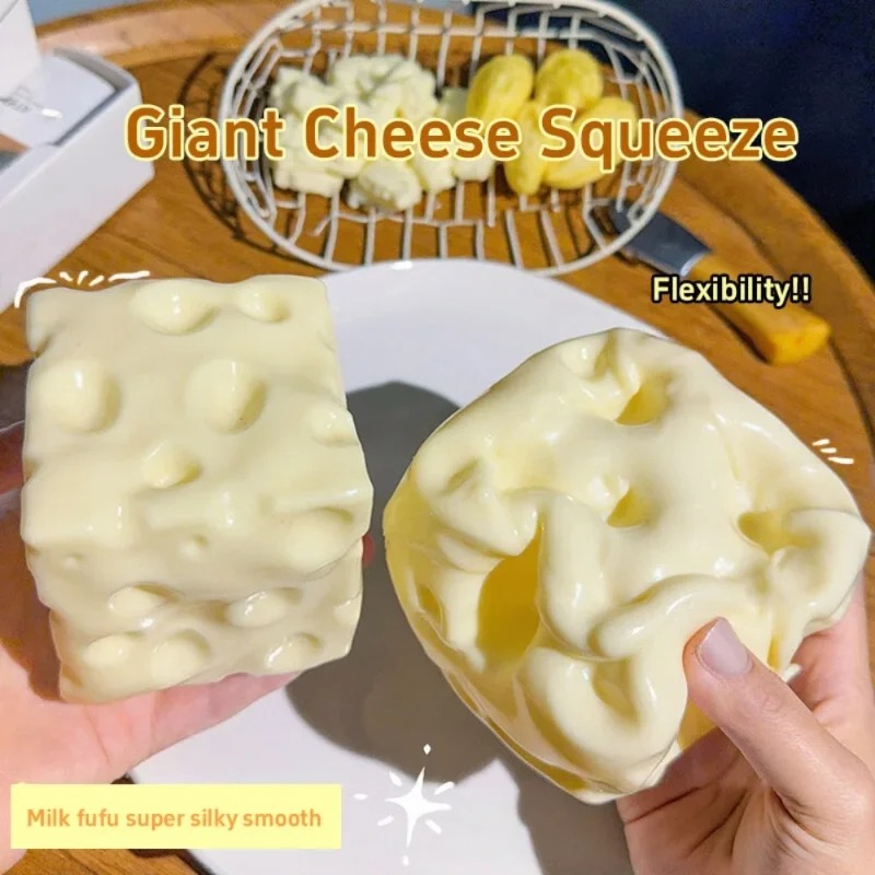 Taba Squishy Cheese Cube Stres - Fidget Cube Original recensie en prijs