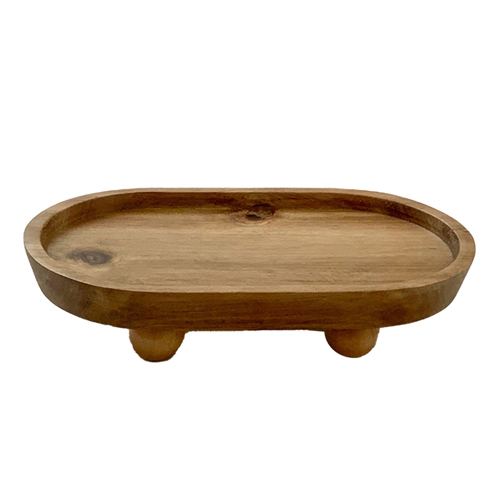 Houten ovale verhoogde present - Display Risers Set recensie en prijs