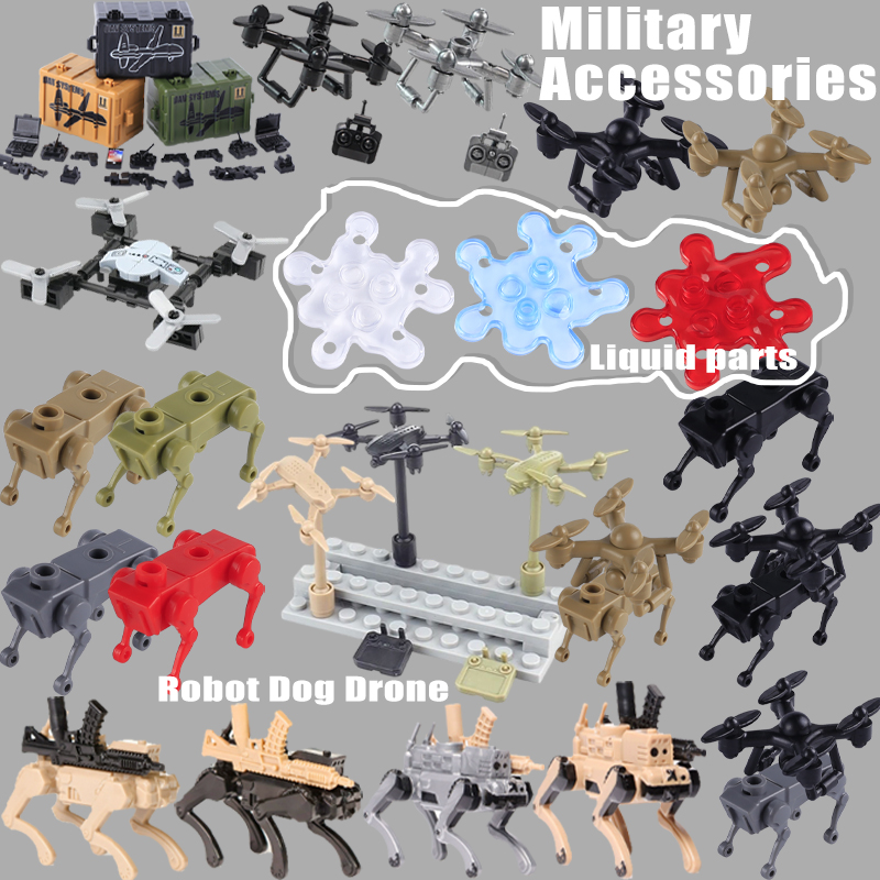 WW2 Militaire Accessoires UAV  - Lego Minifigure Holder recensie en prijs