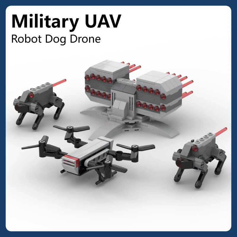 WW2 Militaire Accessoires UAV  - Lego Minifigure Holder recensie en prijs