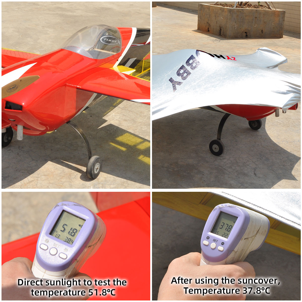 ZYHOBBY Zonnekap Zonnescherm v - Model Airplane Plastic recensie en prijs