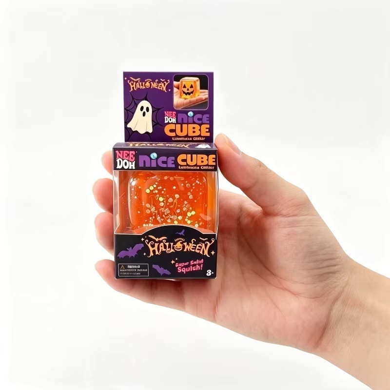 NeeDoh Christmas Halloween-ser - Fidget Cube Original recensie en prijs