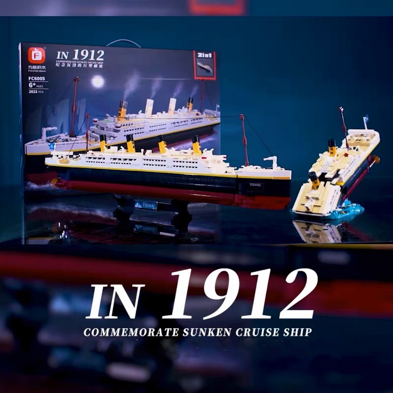 Creatieve Ideeën Titanic Model - Lego Set City recensie en prijs