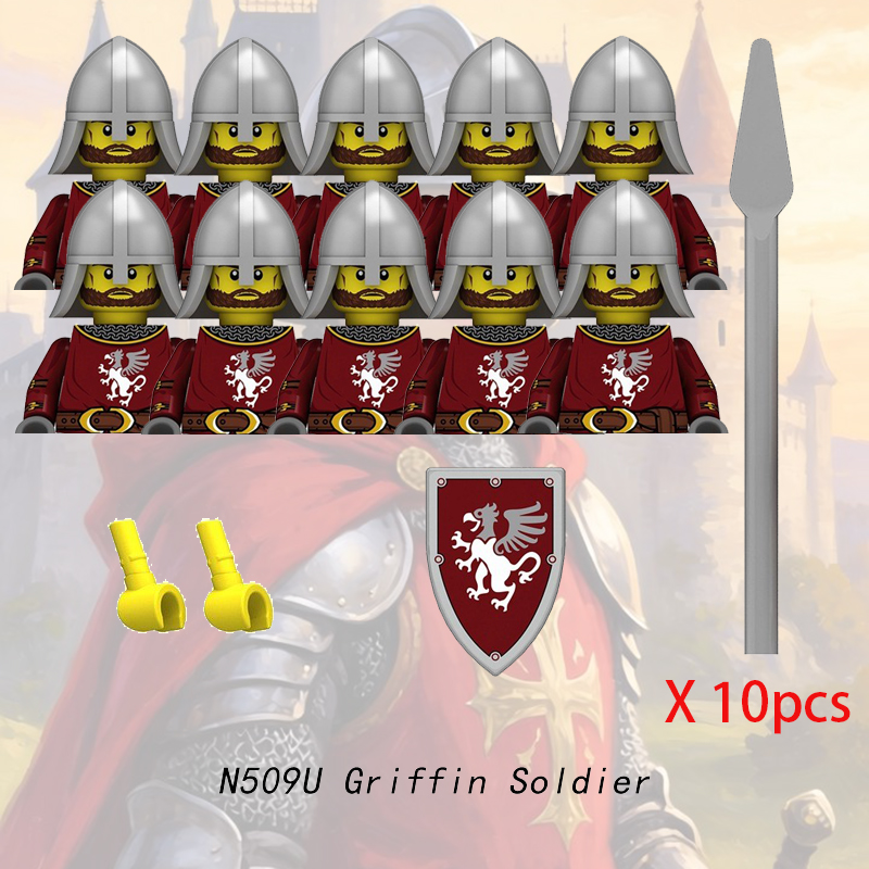 Middeleeuwse kasteel ridder mi - Lego Minifigure Holder recensie en prijs