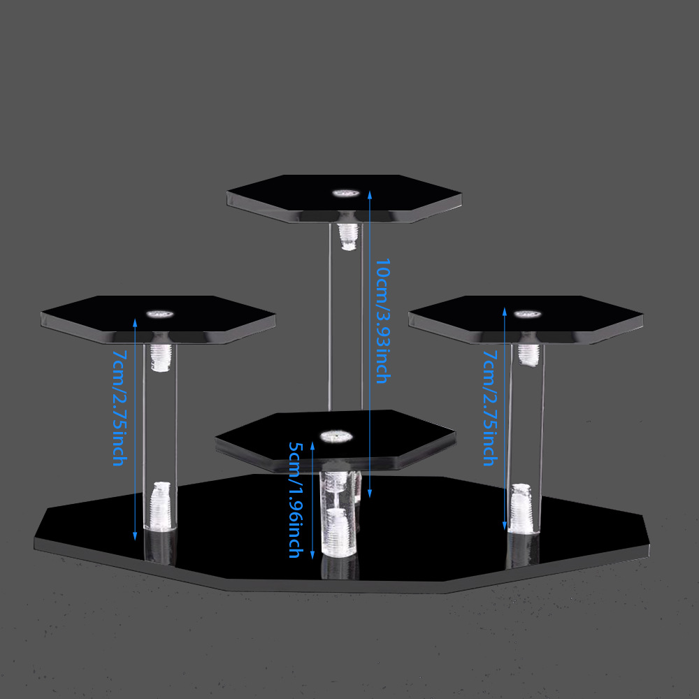 Gelaagde acryl displaystandaar - Pop Display Shelf recensie en prijs
