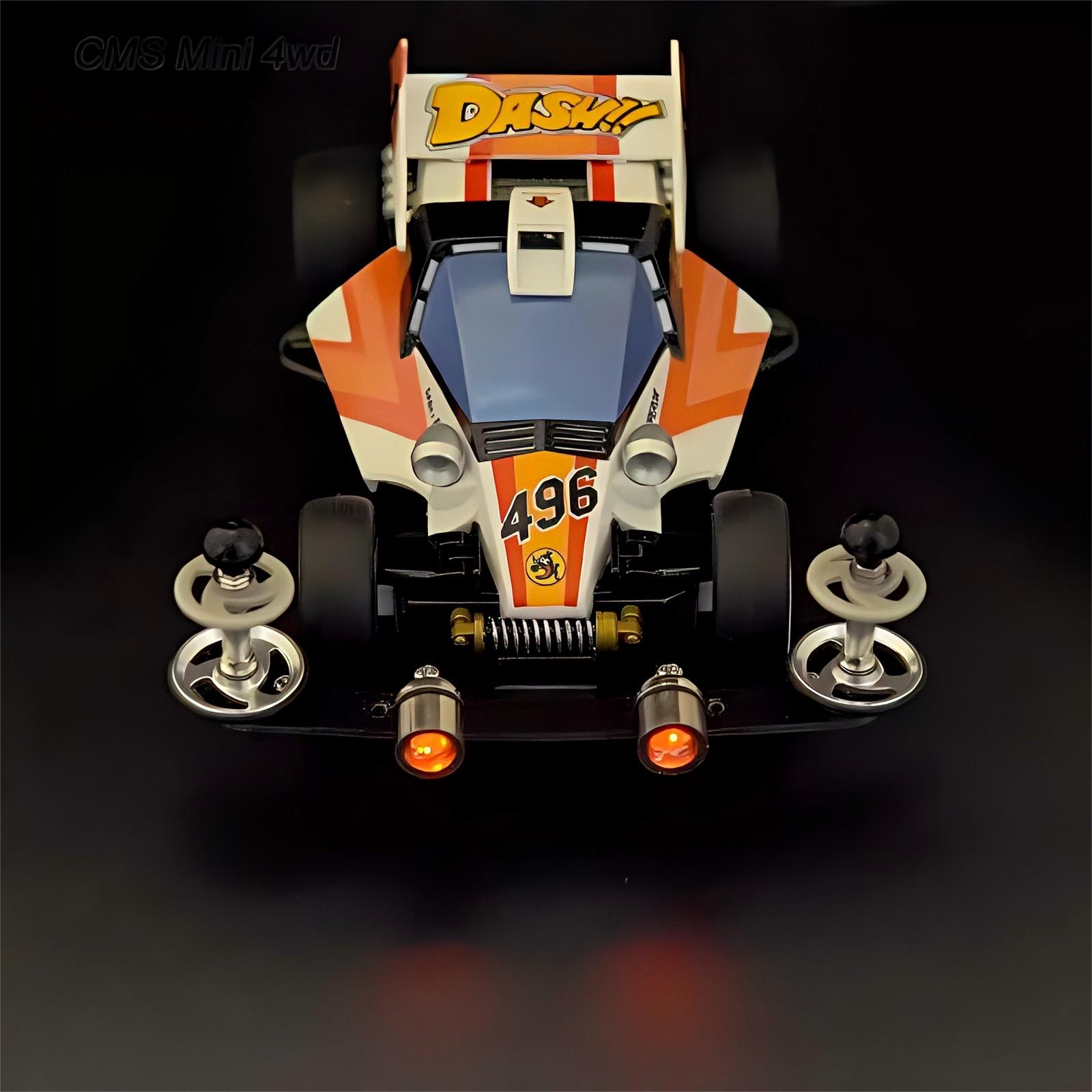 Mini zelfverlichtende LED-lamp - Tamiya Model Mini 4Wd recensie en prijs