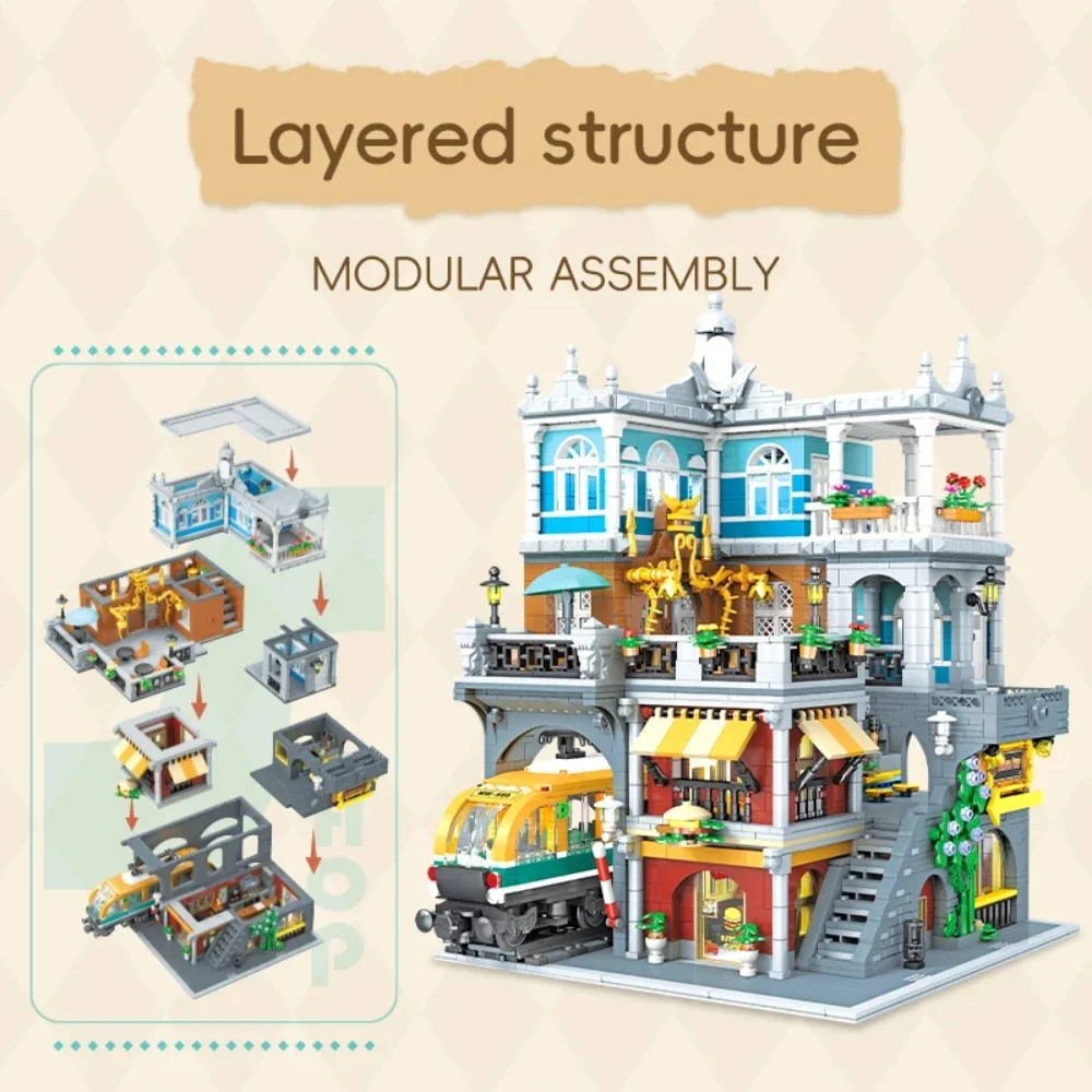 BurgerShop Bouwstenen Sets Met - Lego Set City recensie en prijs