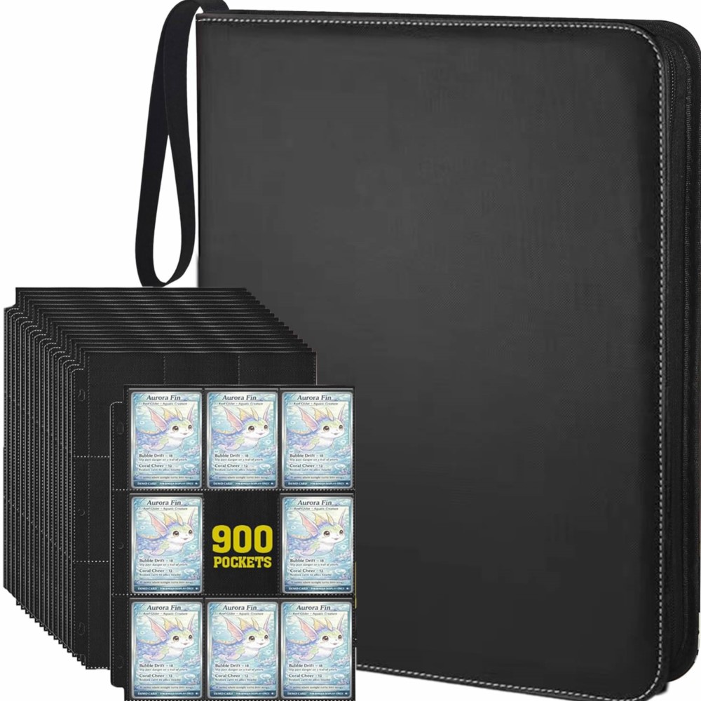 900 Zakjes Kaartenmap Album Me - Pokemon Binder Card recensie en prijs