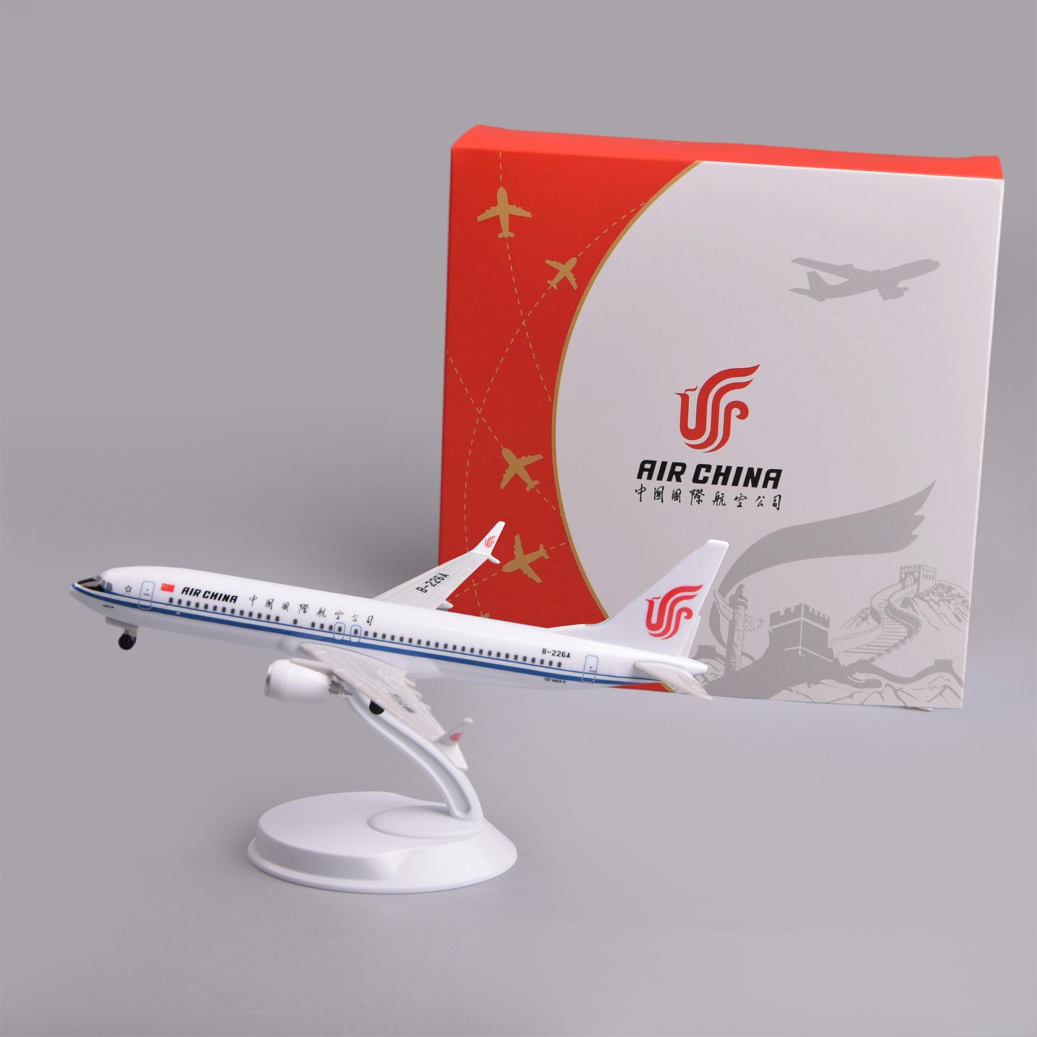 20cm Air China B737Max8 plasti - Model Airplane Plastic recensie en prijs