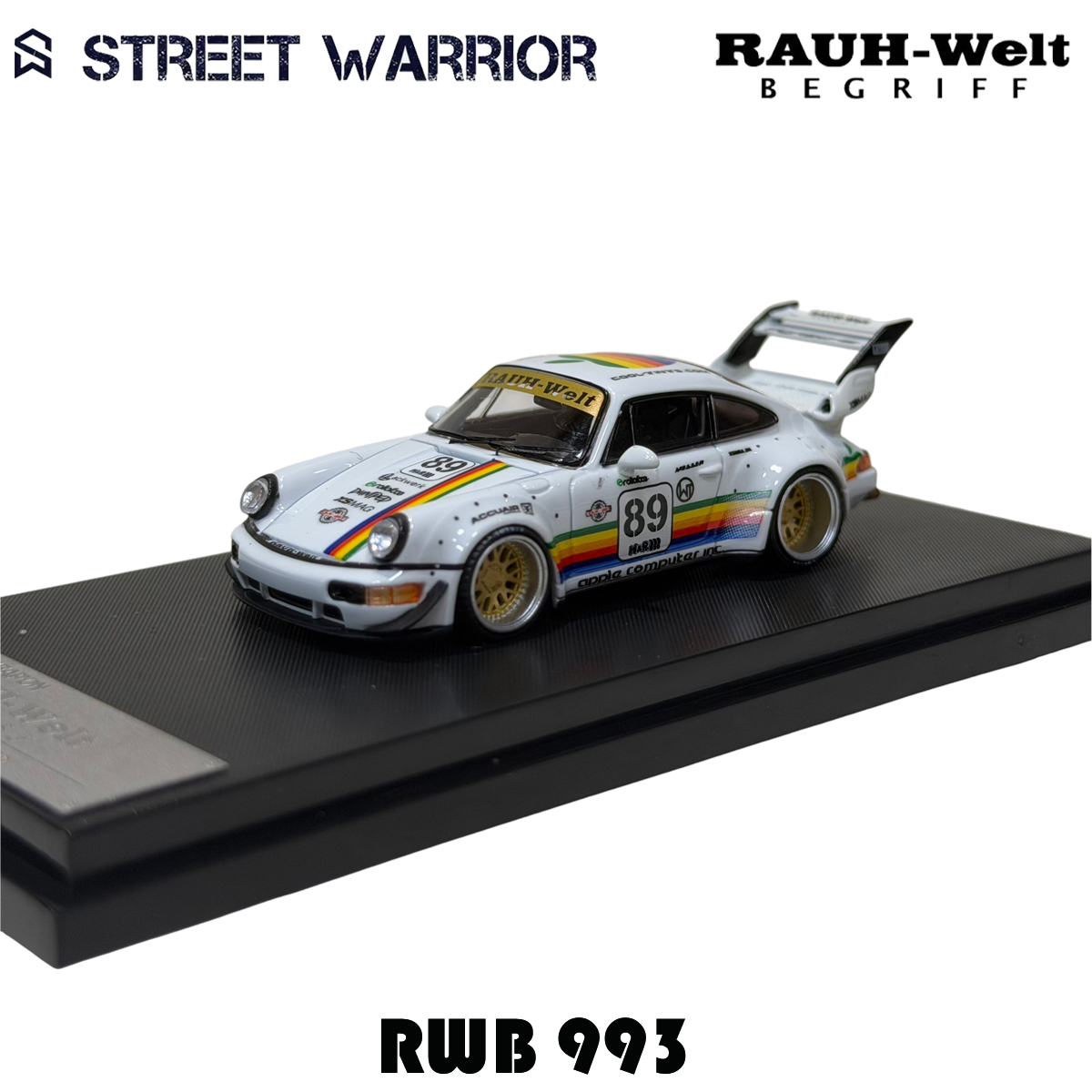 SW Op voorraad 1:64 RWB 993 Bl - Die Cast Car 1 64 recensie en prijs