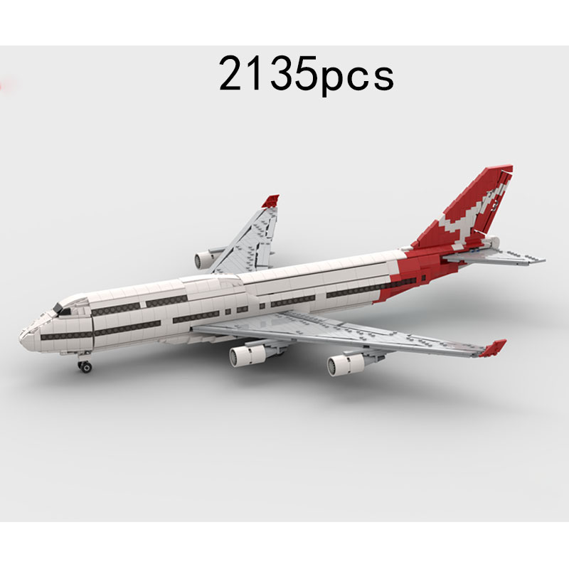 MOC2135pcs Grote modelbouwsten - Model Airplane Plastic recensie en prijs